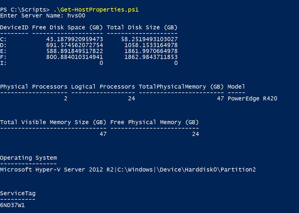 powershell script to find available dhcp scope